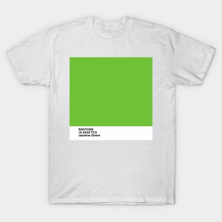 pantone 15-0545 TCX Jasmine Green T-Shirt